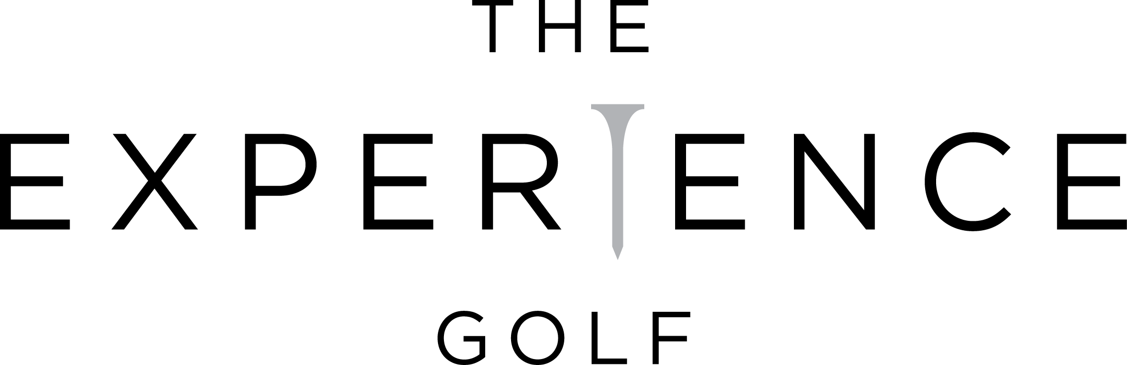 The Experience Golf logo png full colour.