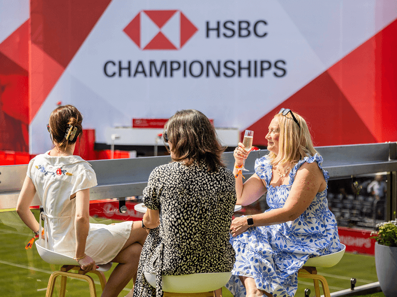 Guests at the hsbc championships at the Queen's Club