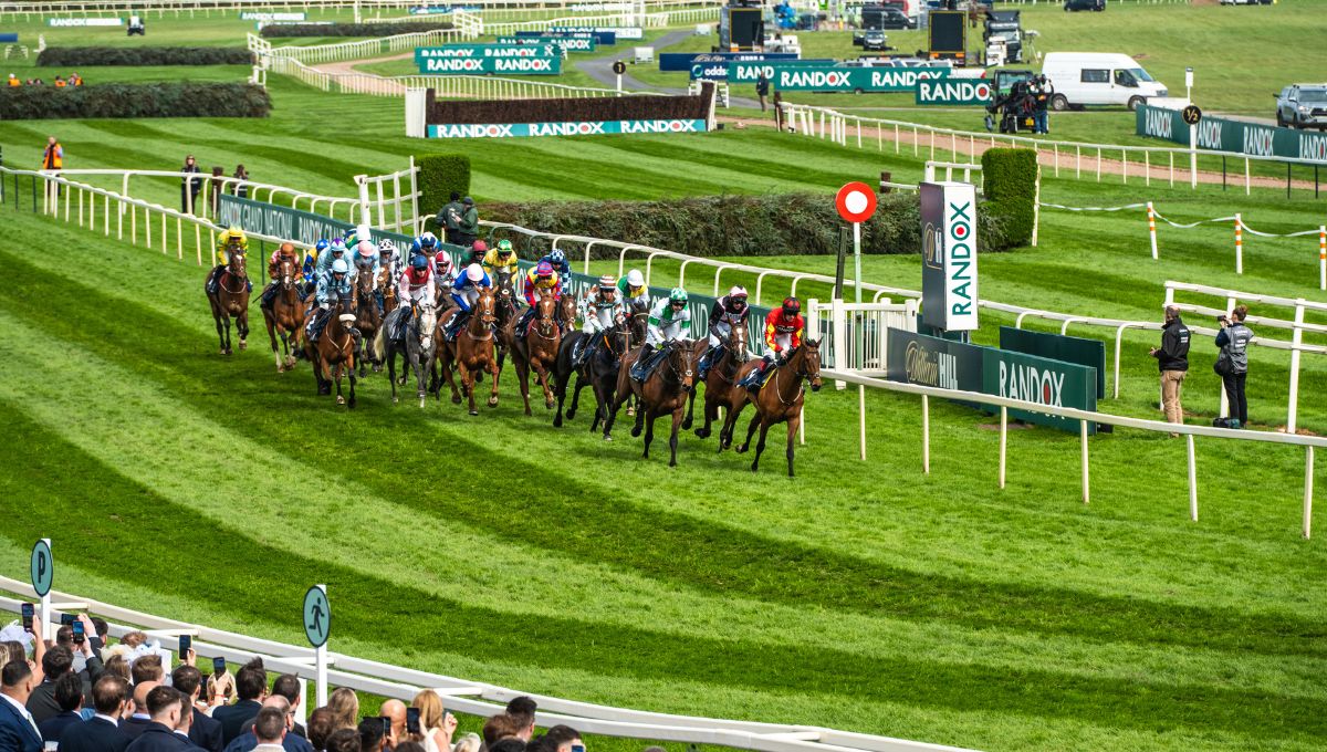 Races at the Grand National at Aintree Racecourse
